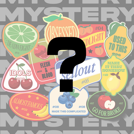 3 MYSTERY STICKER PACK!