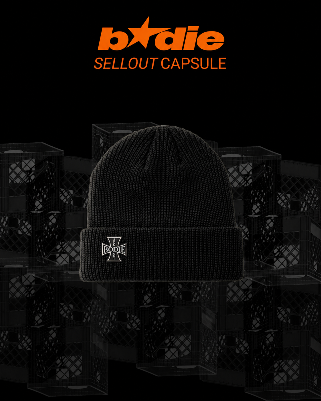 SELLOUT BEANIE - BLACK