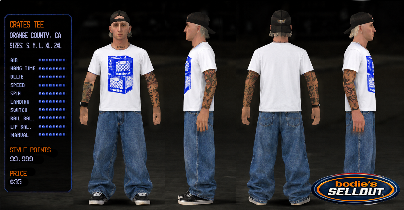 CRATES TEE