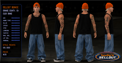 SELLOUT BEANIE - ORANGE