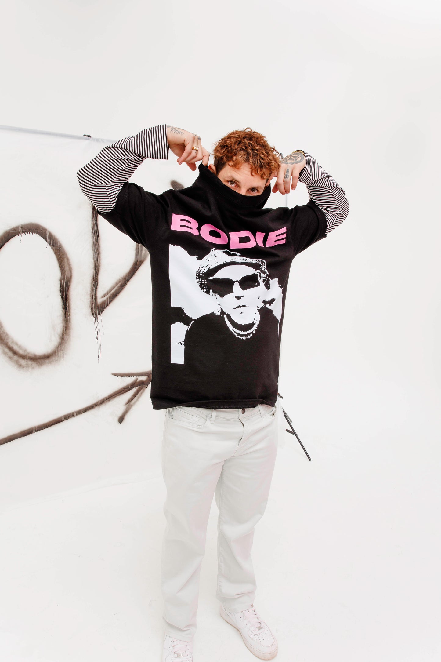 bodie face tee