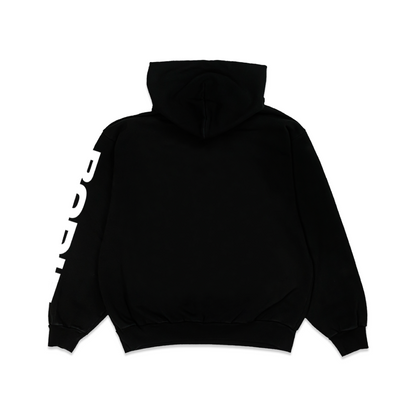 flaming hoodie